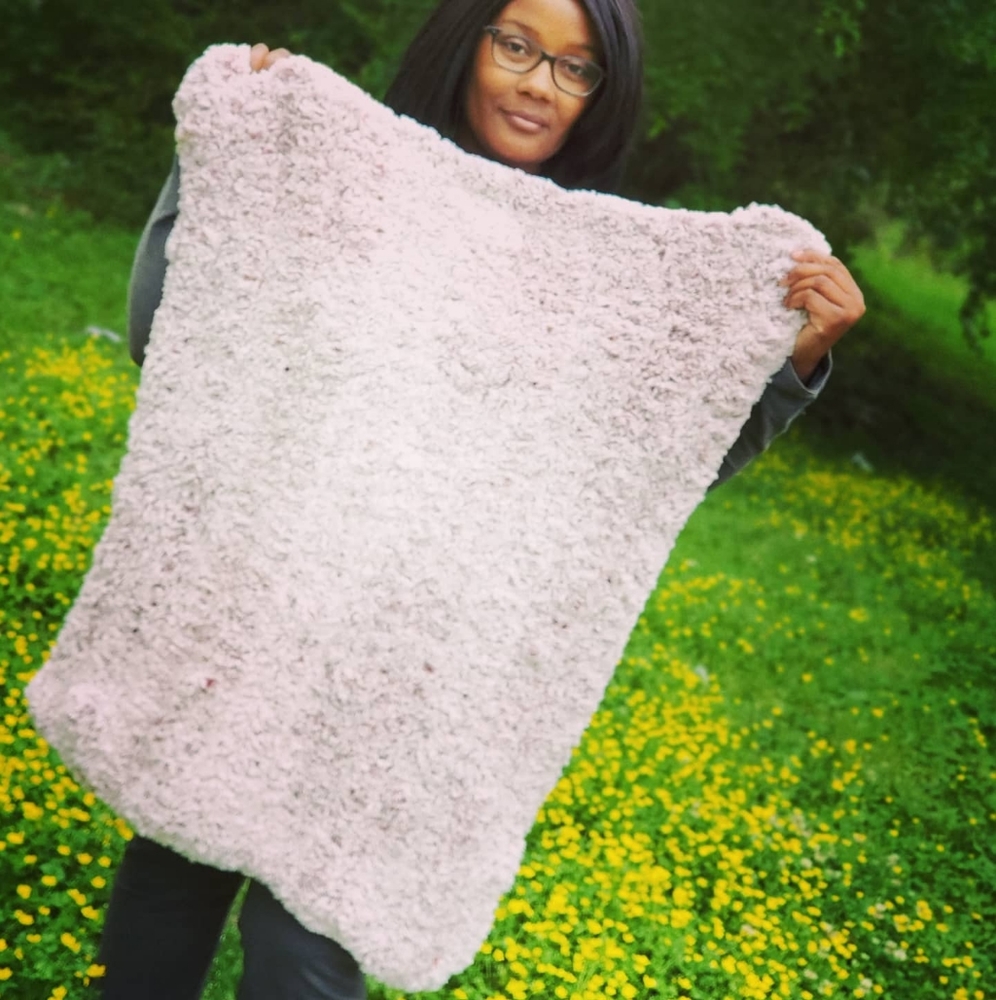 Weighted Fur Blanket